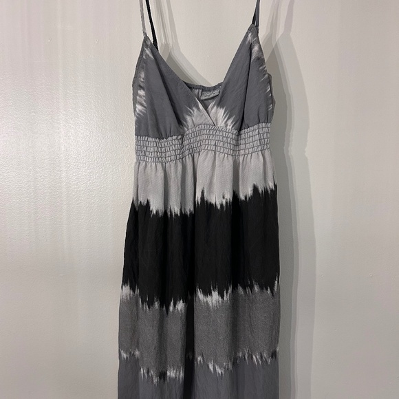 Daytrip grey and black tie die sundress - Picture 1 of 3